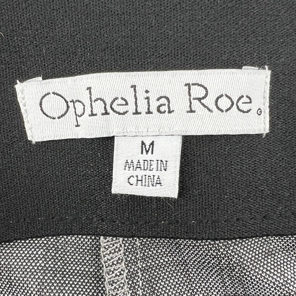 NWT Ophelia Roe Black Checkered High Rise Skinny Pants Size Medium Women’s - Picture 4 of 7